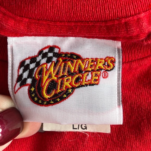 Nascar‎ Shirt Adult Large Red Winners Circle Dale Earnhardt Junior 2005 - Picture 7 of 13